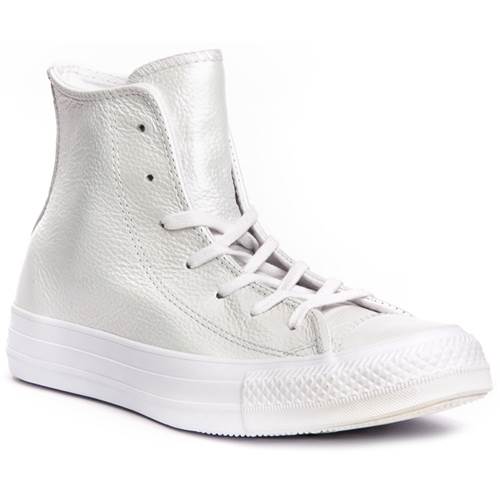 Converse Chuck Taylor All Star Iridescent Leather Blanc