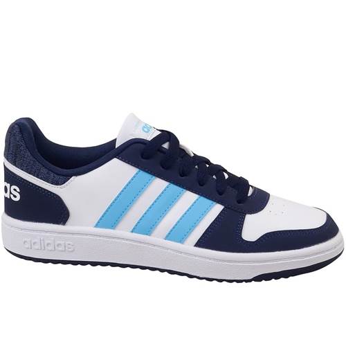 Adidas Hoops 20 K Blanc,Bleu marine