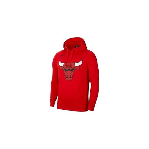 Nike Nba Chicago Bulls Hoodie PO Club Flc Logo Red AV0322657