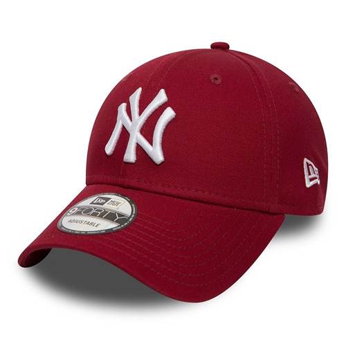 New Era 9FORTY Mlb New York Yankees Essential Bordeaux