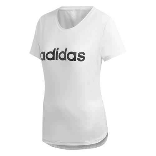 Adidas D2M Logo Tee Blanc