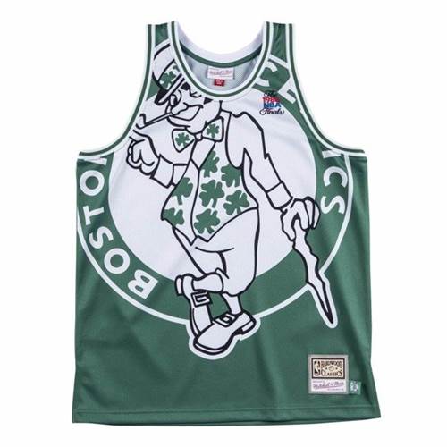 Mitchell & Ness Nba Big Face Jersey Boston Celtics MSTKBW19068BCEGREN