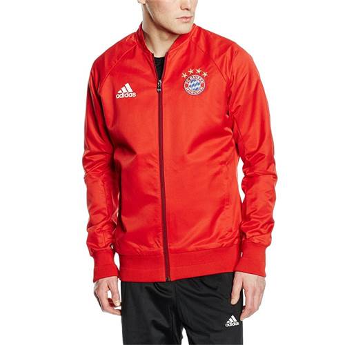 Adidas FC Bayern Anthem Jacket Rouge