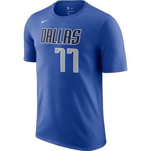 Nike Doncic Dallas Bleu