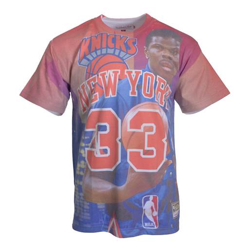 Mitchell & Ness City Pride MN New York Knicks Patrick Ewing BMTRKT18007NYKROYAPEW