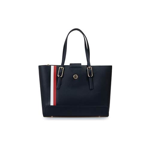 Tommy Hilfiger Honey Med Tote Corp AW0AW099200GY