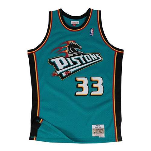 Mitchell & Ness Nba Swingman Detroit Pistons Grant Hill Turquoise