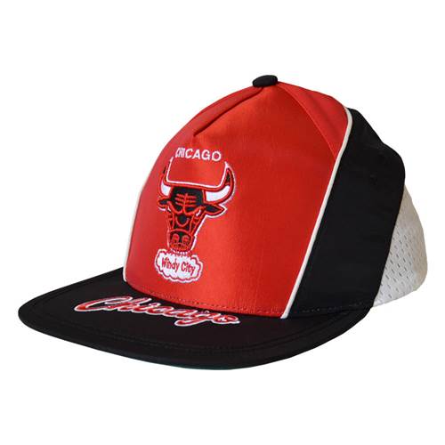 Mitchell & Ness Chicago Bulls Freethrow Snapback Rouge