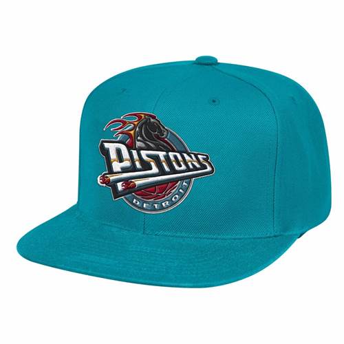 Mitchell & Ness Nba Team Ground Detroit Pistons Turquoise