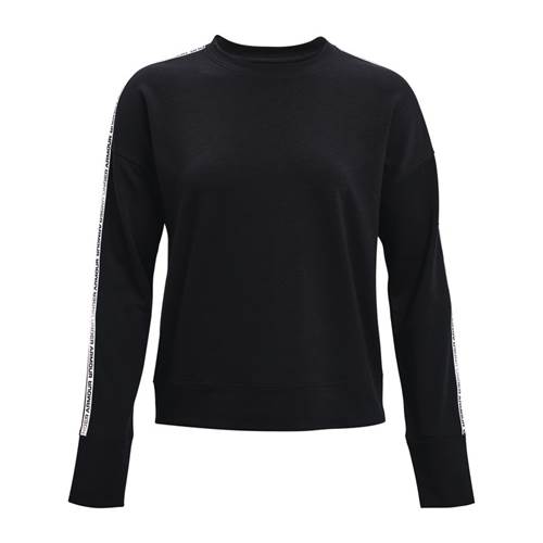 Under Armour Rival Terry Taped Crew Noir