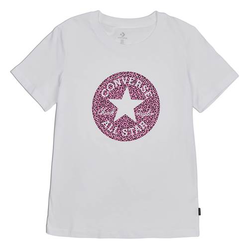 Converse Chuck Taylor All Star Leopard Patch Tee Blanc