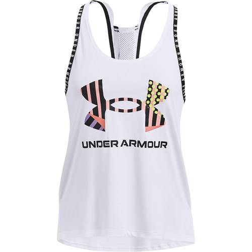 Under Armour UA Geo Knock Out Tank Blanc