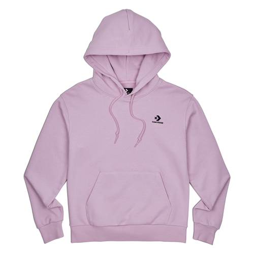 Converse Embroidered Star Chevron Hoodie Rose