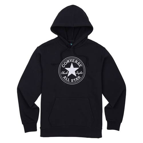 Converse Chuck Taylor All Star Patch Pullover Hoodie Noir