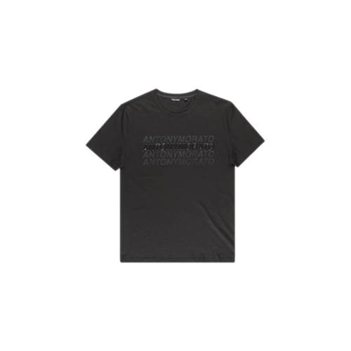 T-shirt Antony Morato Tshirt Męski Super Slim Fit Black