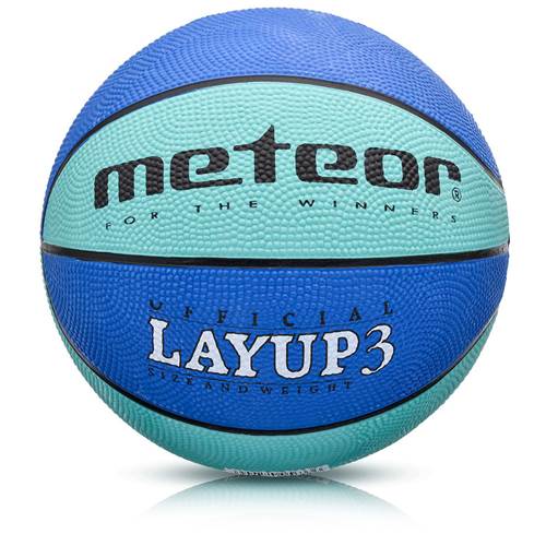 Balon Meteor Piłka Koszykowa Layup 3 Niebieska