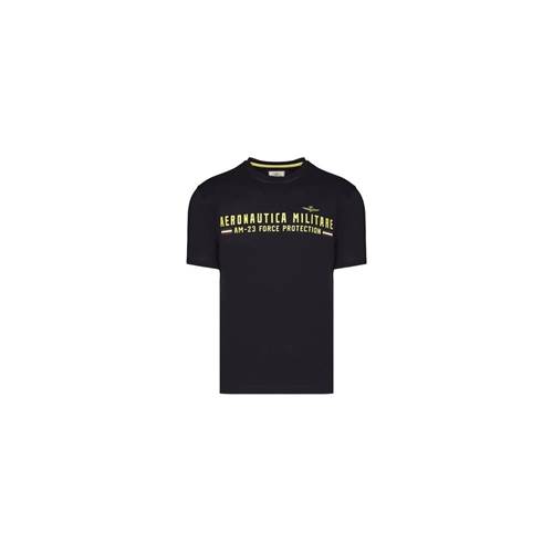 T-shirt Aeronautica Militare Tshirt Męski Granat