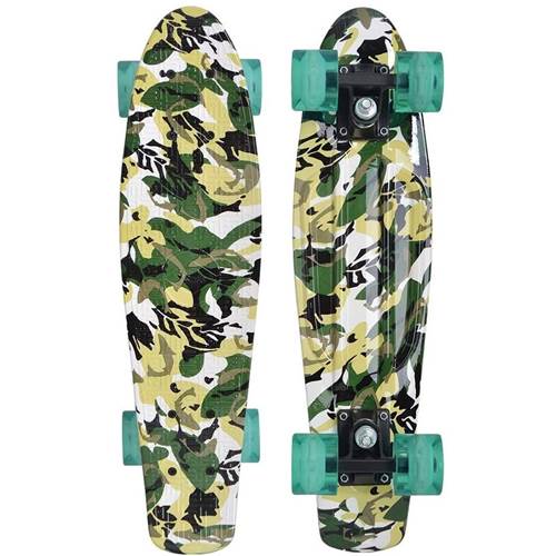 Skateboards Schildkrot Retro Camouflage