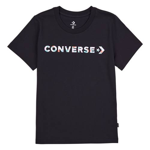 Converse Floral Logo Graphic Noir