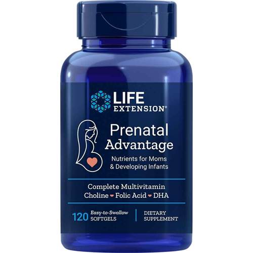 Life Extension Prenatal Advantage Bleu marine