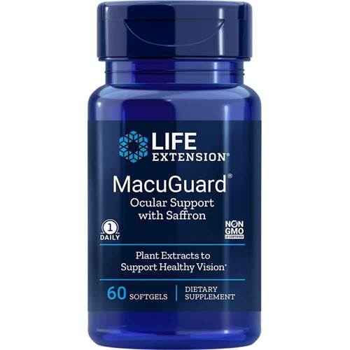 Compléments alimentaires Life Extension Macuguard Ocular Support With Saffron
