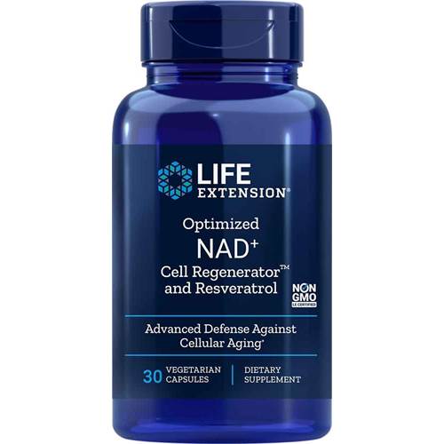 Compléments alimentaires Life Extension Optimized Nad Cell Regenerator And Resveratrol