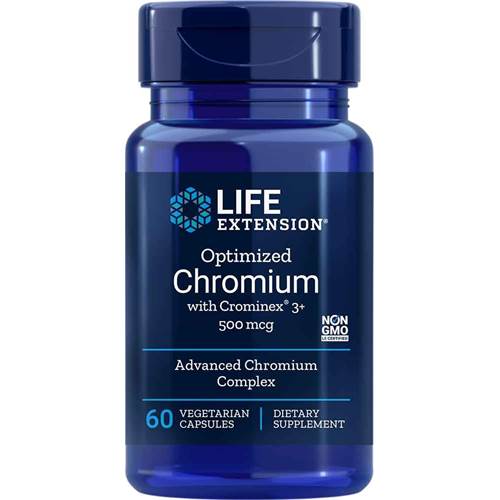 Compléments alimentaires Life Extension Optimized Chromium With Crominex 3