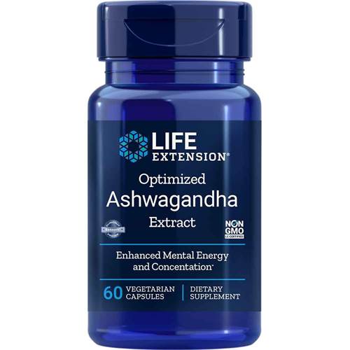 Compléments alimentaires Life Extension Optimized Ashwagandha Extract