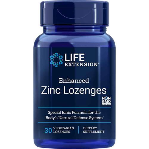 Compléments alimentaires Life Extension Enhanced Zinc Lozenges