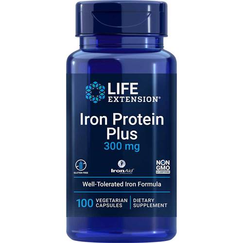 Compléments alimentaires Life Extension Iron Protein Plus