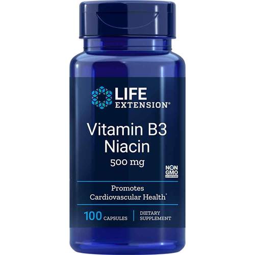 Compléments alimentaires Life Extension Vitamin B3 Niacin