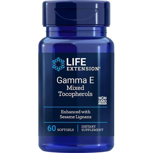 Compléments alimentaires Life Extension Gamma E Mixed Tocopherols