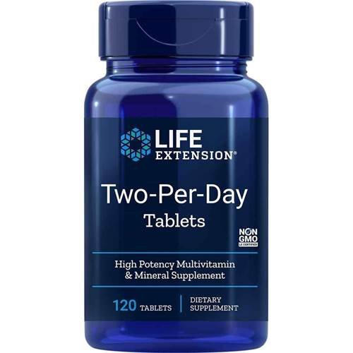 Compléments alimentaires Life Extension Two Per Day Tablets
