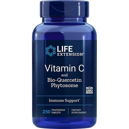 Compléments alimentaires Life Extension Vitamin C And Bioquercetin Phytosome