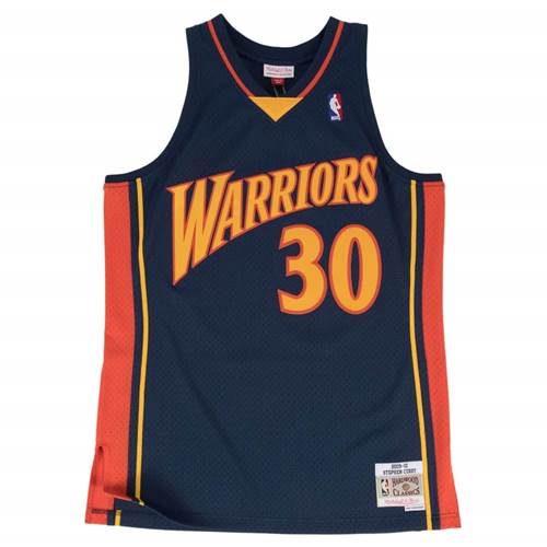 T-shirt Mitchell & Ness Nba Golden State Warriors Steph Curry 0910 Swingman