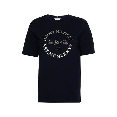 T-shirt Tommy Hilfiger Reg Metalic Roundall