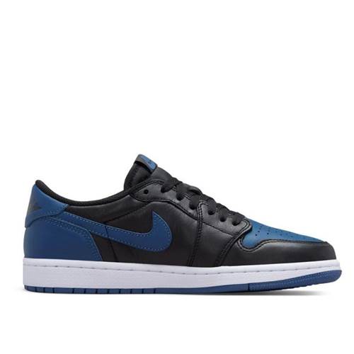 Nike Air Jordan 1 Low Noir,Bleu marine