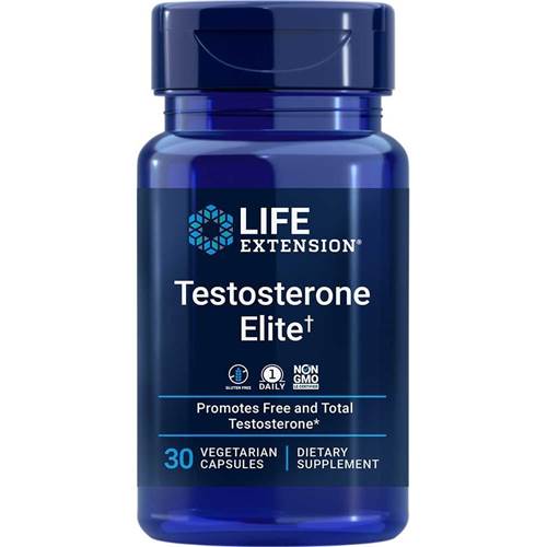 Life Extension Testosterone Elite Bleu marine