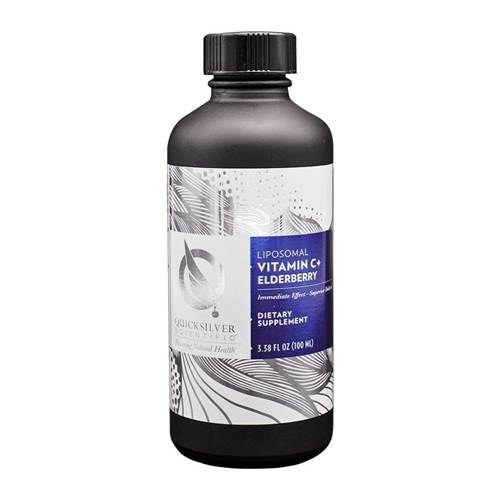 Compléments alimentaires Quicksilver Scientific Liposomal Vitamin C Elderberry 100 ML