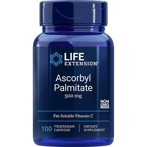 Compléments alimentaires Life Extension Ascorbyl Palmitate 500 MG 100 Kaps