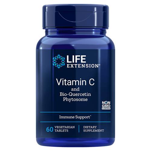 Compléments alimentaires Life Extension Vitamin C And Bioquercetin Phytosome 60 Tabl