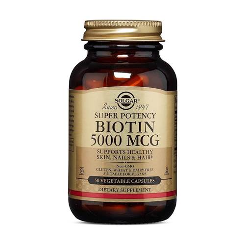 Compléments alimentaires Solgar Biotin 5000 Mcg