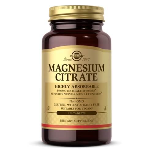 Compléments alimentaires Solgar Magnesium Citrate 210 MG