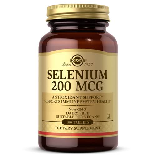 Compléments alimentaires Solgar Selenium 200 Mcg
