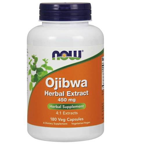Compléments alimentaires NOW Foods Ojibwa 450 MG