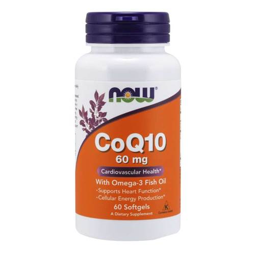 Compléments alimentaires NOW Foods COQ10 OMEGA3