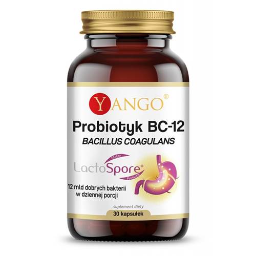Compléments alimentaires Yango Bacillus Coagulans BC12 30 Kaps