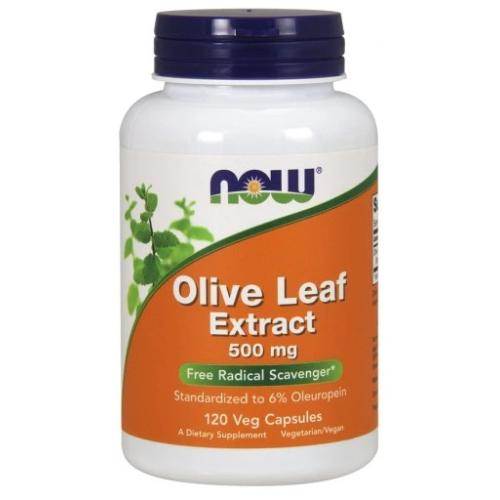 Compléments alimentaires NOW Foods Olive Leaf Extract 500 MG