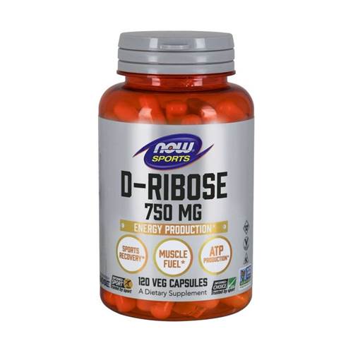 NOW Foods Dribose 750 MG Gris,Argent