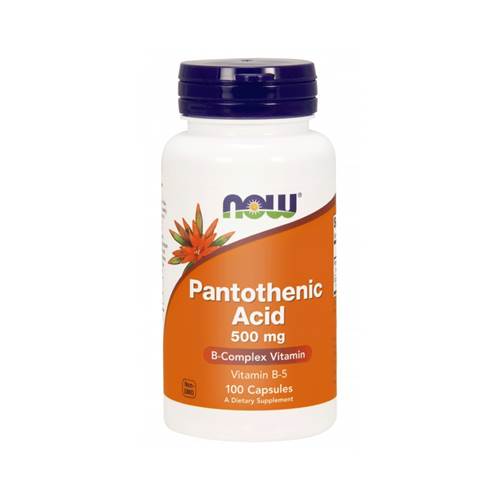 Compléments alimentaires NOW Foods Pantothenic Acid B5 500 MG